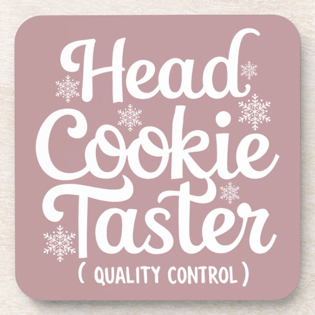 Weihnachts-Coaster Getränkeuntersetzer (Vorderseite)