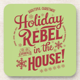 Weihnachts-Coaster Getränkeuntersetzer