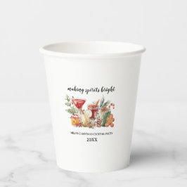 Weihnachts-Cocktail-Cup Pappbecher