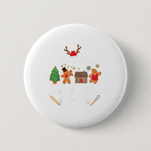 Weihnachts-Cookie Backen Crew Familienbackteam Fu Button