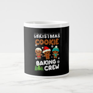 Weihnachts-Cookie Backen Crew Weihnachten Weihnach Jumbo-Tasse