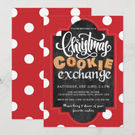 Weihnachts-Cookie-Exchange-Party Einladung