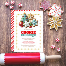 Weihnachts-Cookie-Exchange-Party