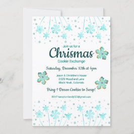 Weihnachts-Cookie-Exchange-Party Einladung
