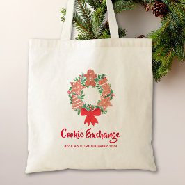 Weihnachts-Cookie-Exchange-Party Tragetasche