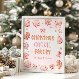 Weihnachts-Cookie-Favoriten Geburtstagsparty Poster