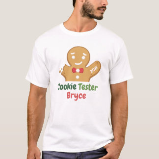 Weihnachts-Cookie Tester Niedlich Holiday Baking T T-Shirt
