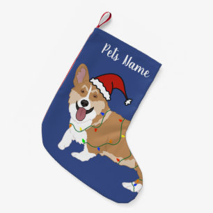 Weihnachts Corgi Kleiner Weihnachtsstrumpf