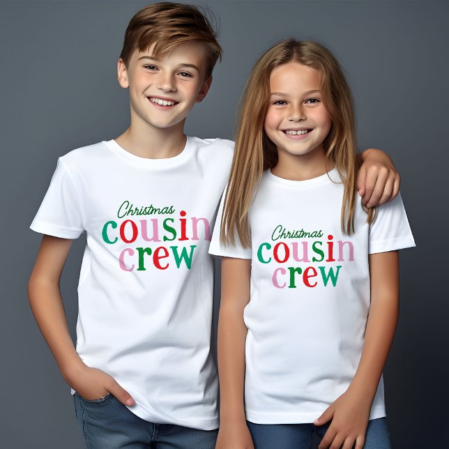 Weihnachts-Cousin Crew passt Familie T-Shirt (Von Creator hochgeladen)