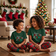 Weihnachts-Cousin Crew passt Familie