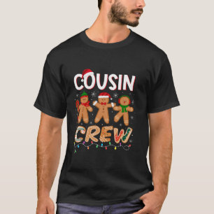 Weihnachts-Cousin Crew Shirt Cookies Gingerbread X