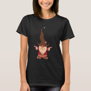 Weihnachts-Cowboy-Gnom Lustige Feiertags-Gnome Xma T-Shirt