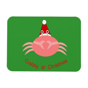 Weihnachts Crab Custom Magnet