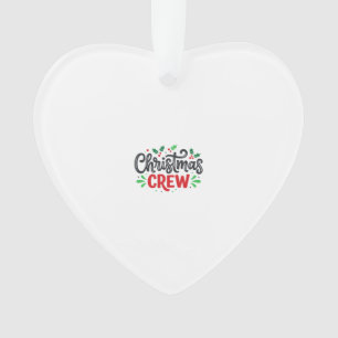 Weihnachts-Crew Festive Feiertag Ornament