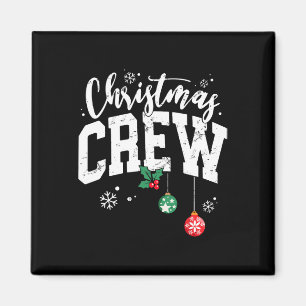 Weihnachts-Crew Funny Family Matching Group Xmas P Magnet