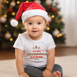 Weihnachts-Crew für jedes Jahr Baby T-shirt