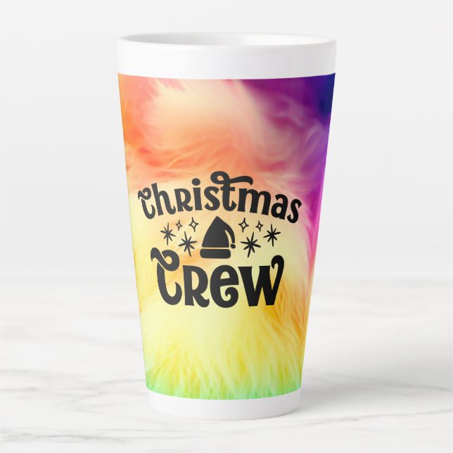 Weihnachts-Crew Milchtasse (Vorderseite)