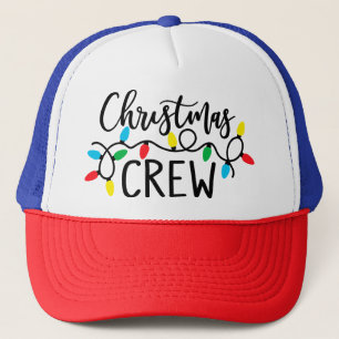 Weihnachts-Crew mit Lichtern-55600 Truckerkappe
