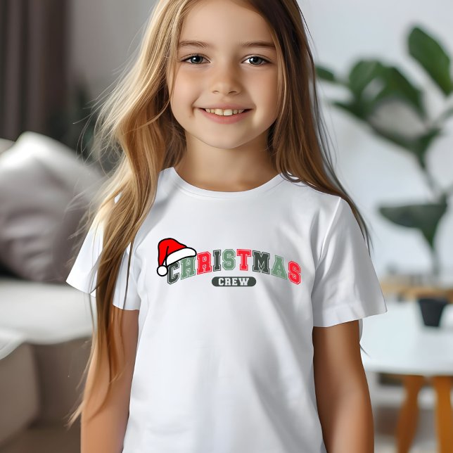 Weihnachts-Crew passt Familienkind T-Shirt (Von Creator hochgeladen)