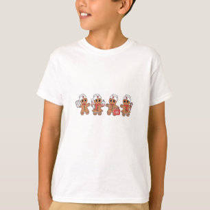 Weihnachts-Crew Santa Lebkuchen-Pflege-Trupp T-Shirt