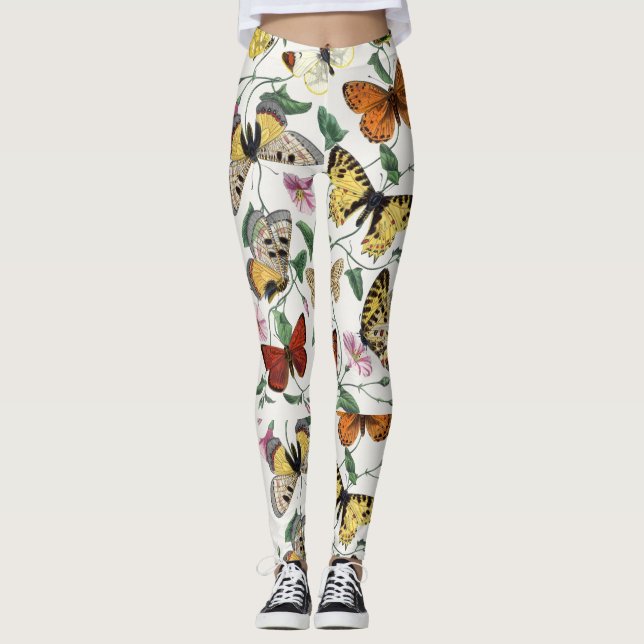 Weihnachts-Crew Socken Leggings (Vorderseite)