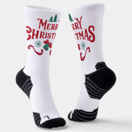 Weihnachts-Crew-Socken Socken