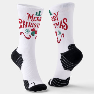 Weihnachts-Crew-Socken Socken