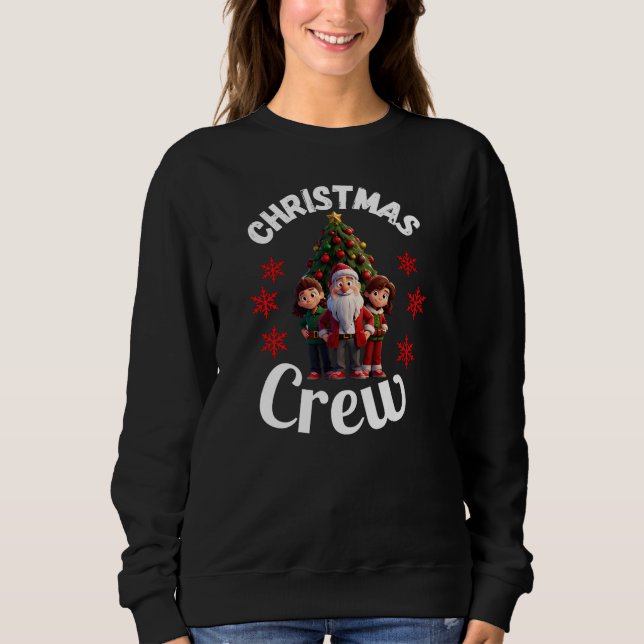 Weihnachts-Crew Sweatshirt (Vorderseite)