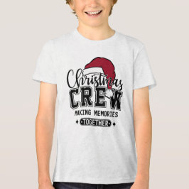 Weihnachts-Crew Tri-Blend Shirt