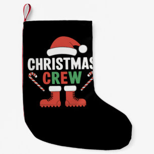 Weihnachts-Crew Weihnachten Weihnachtsfeiertag - F Kleiner Weihnachtsstrumpf