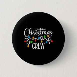 Weihnachts-Crew Weihnachts-Lichter Familie passend Button