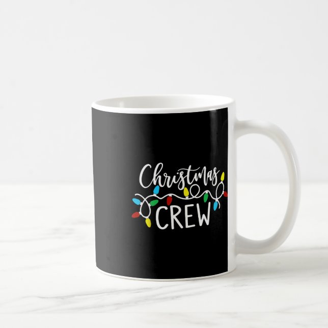 Weihnachts-Crew Weihnachts-Lichter Familie passend Kaffeetasse (Rechts)