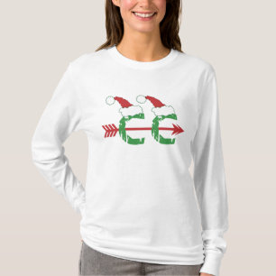 Weihnachts-Cross-Country-Laufen T-Shirt
