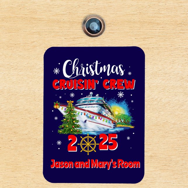 Weihnachts-Cruisin-Crew Custom Ship Magnet (Von Creator hochgeladen)