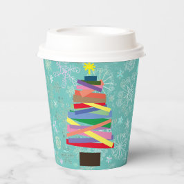 Weihnachts-Cup - Funky Christmas Tree Pappbecher