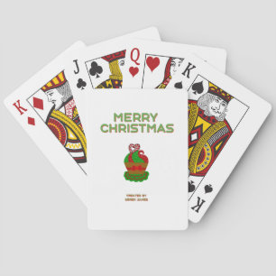 Weihnachts Cupcake Classic Spielkarten