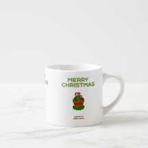 Weihnachts-Cupcake-Espresso-Tasse