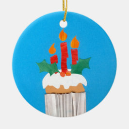 Weihnachts Cupcake Ornament