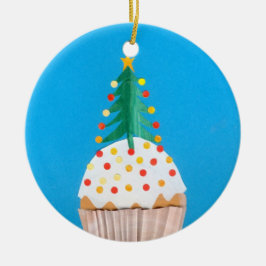 Weihnachts Cupcake Ornament