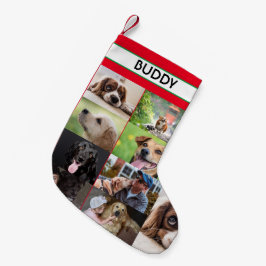 Weihnachts Custom Pet Name Foto Personalisierter H Kleiner Weihnachtsstrumpf