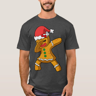 Weihnachts-Dabbing Frau Gingerbread Girl Women T-Shirt
