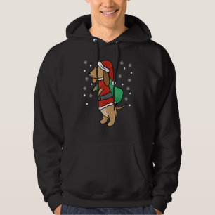 Weihnachts-Dackel Hund Niedliche Dackel Hunde Weih Hoodie