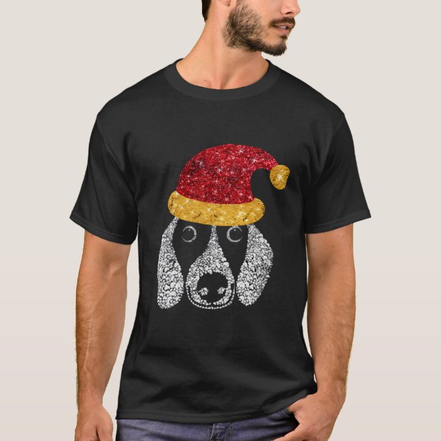 Weihnachts Dacshund Hunde Kostüme passen Familie T-Shirt (Vorderseite)