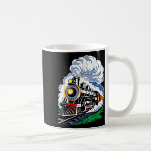 Weihnachts-Dampfzug Vintage Schaffner Männer Kaffeetasse