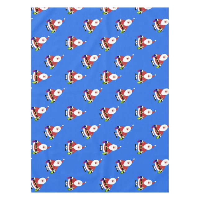 Weihnachts Designer Tablecloth - 50 x 70 - Geschen Tischdecke (Vorderseite)