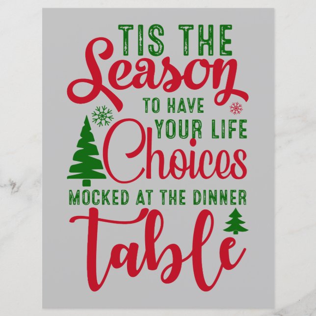 Weihnachts-Designzeit (Vorderseite)