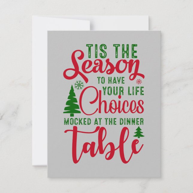 Weihnachts-Designzeit (Vorderseite)