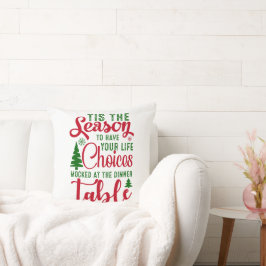 Weihnachts-Designzeit Kissen