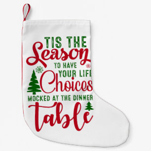 Weihnachts-Designzeit Kleiner Weihnachtsstrumpf
