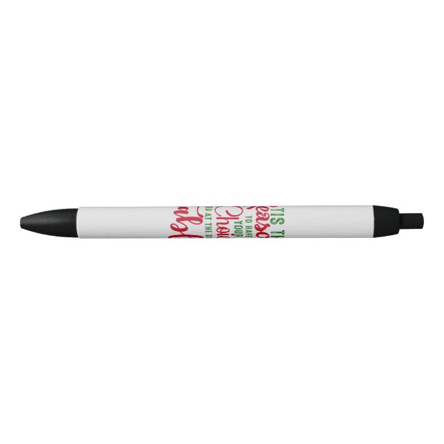 Weihnachts-Designzeit Kugelschreiber (Vorderseite)
